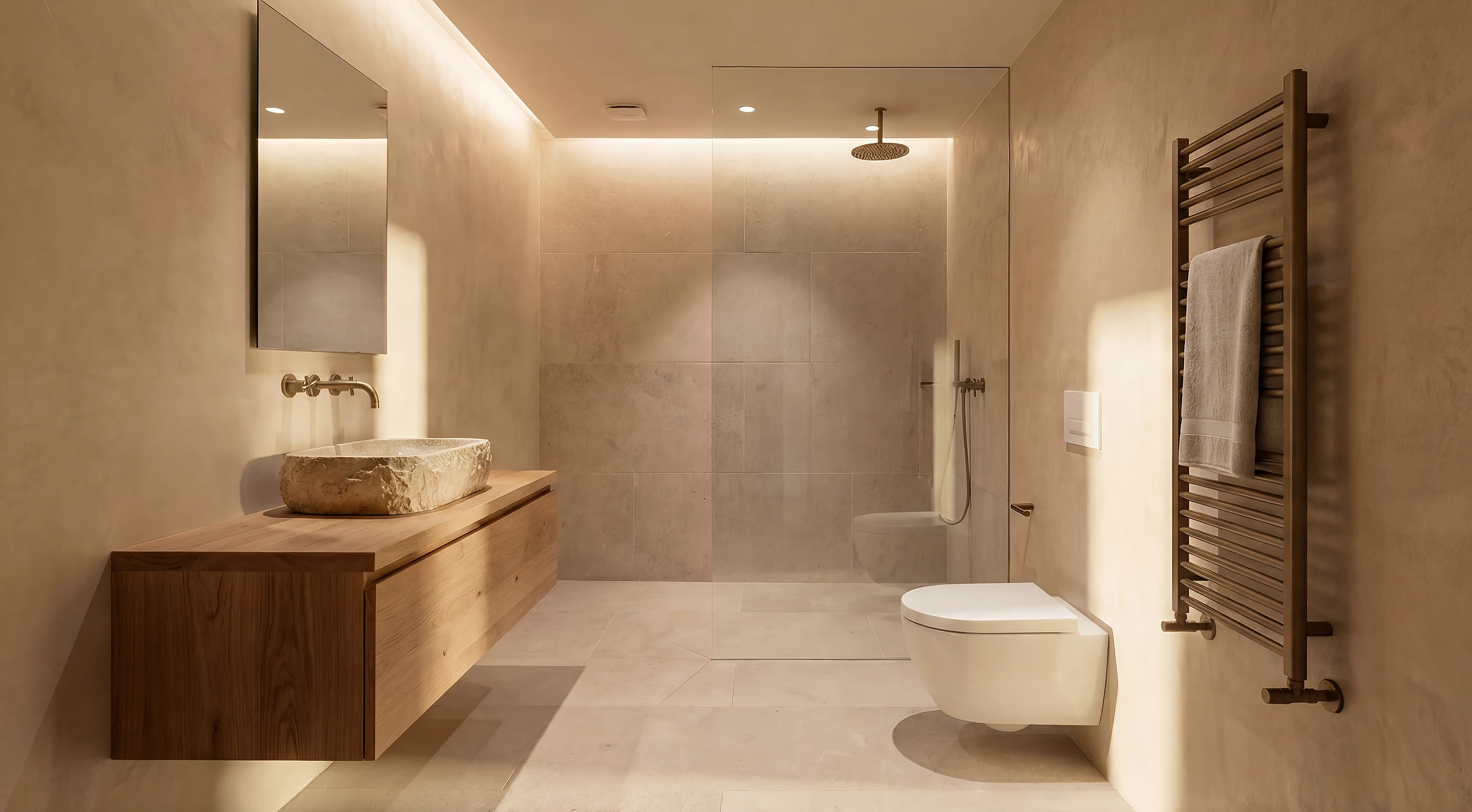 Apartment A75 bathroom renovation by Hellasreform